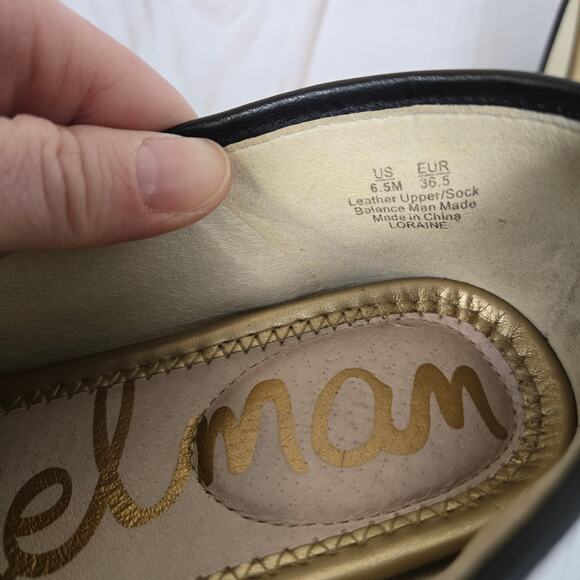 Sam Edelman Loraine Bit Loafer Black 6.5 - Picture 9 of 12